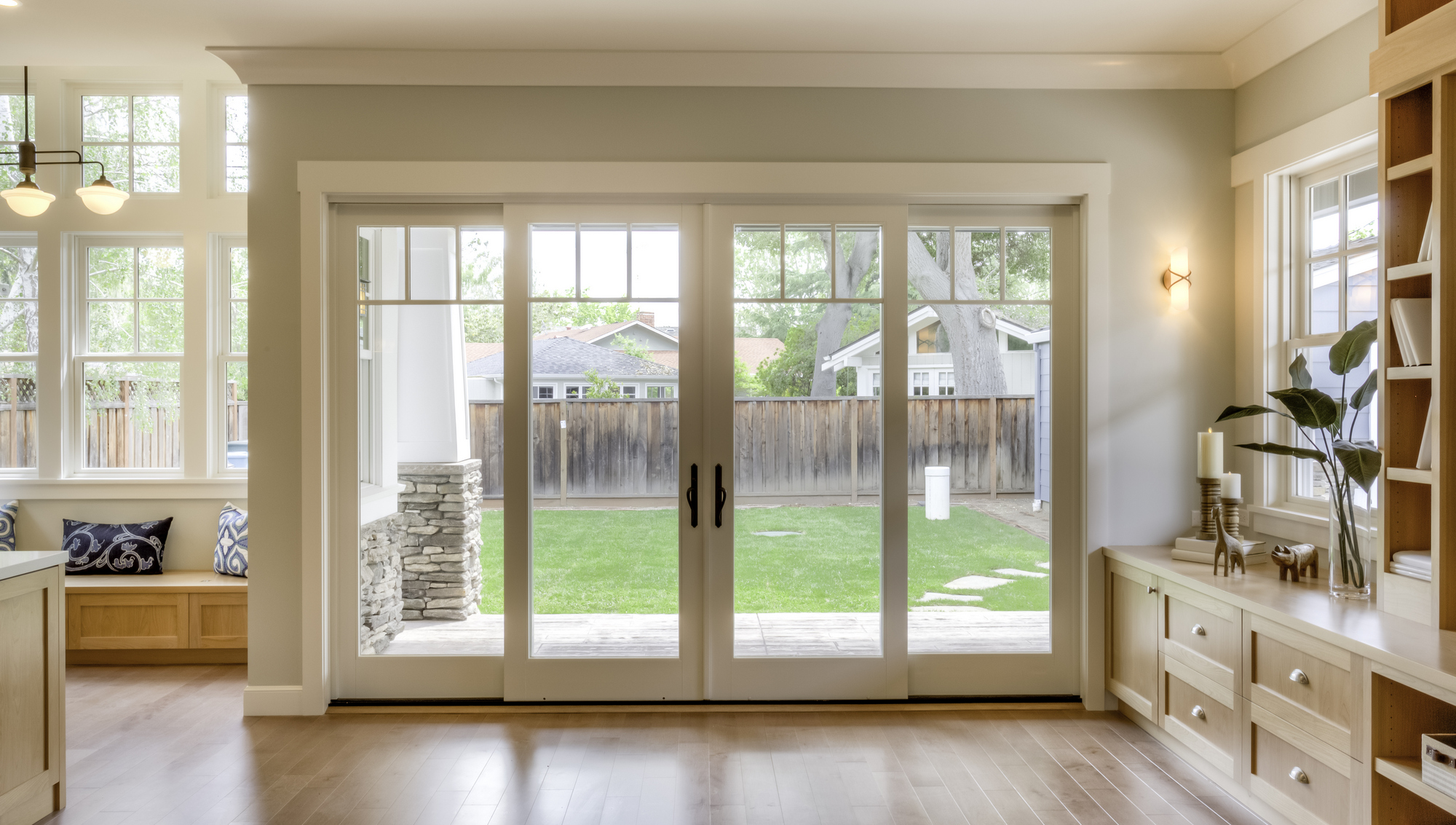 Four Panel Patio Doors