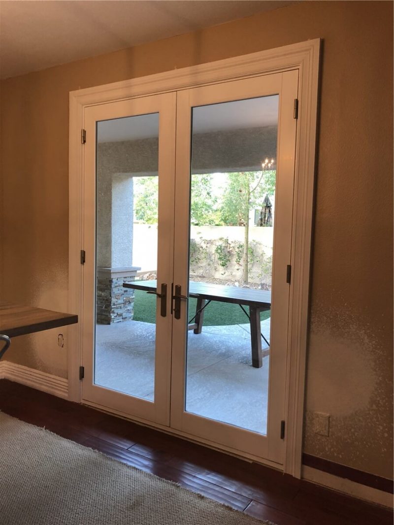 Replace a Window with New French Doors Window Fits