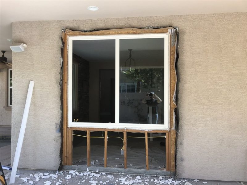 Replace a Window with New French Doors Window Fits