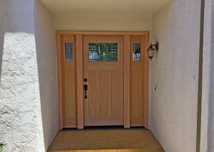 Entry door - after exterior.6-29-20