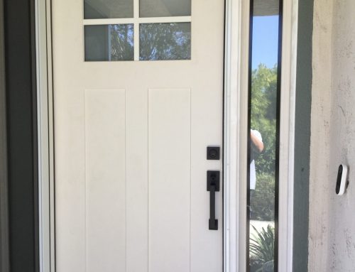 Door Installation Project in Corona, CA