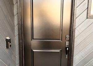 Custom Painted Entry Door Replacement in Fallbrook, CA