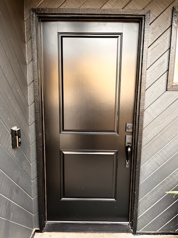 Custom Painted Entry Door Replacement in Fallbrook, CA